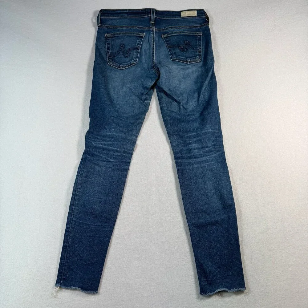 Adriano Goldschmied Jeans Womens 27 Blue The Legging Ankle Skinny Low Rise